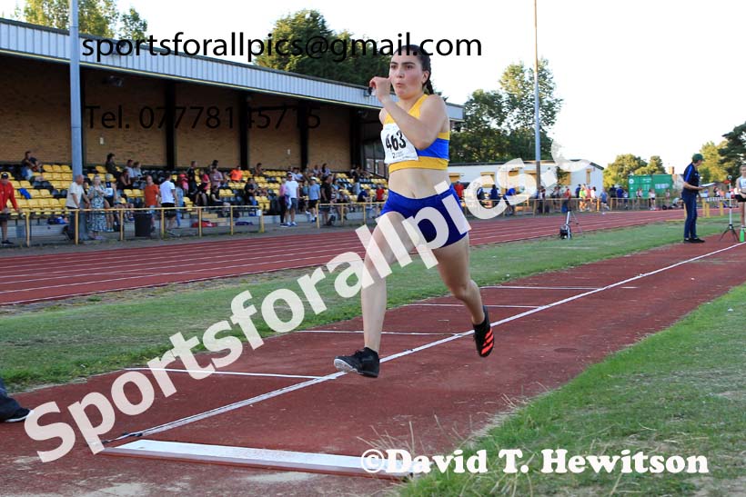 Long jump, 2022 NEGP Monkton No. 6, Wednesday, Aug. 10th. Photo: David T. Hewitson/Sports for All Pics